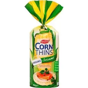 Organic Sesame Corn Thins  - Real Foods