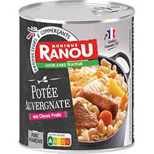 Auvergne-Style Stew with Fresh Cabbage - Ranou