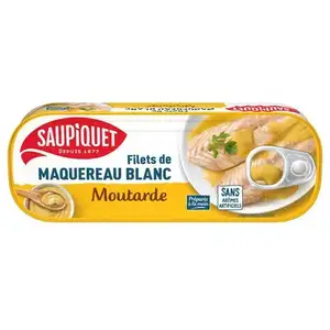 Mackerel Filets in Mustard - Saupiquet
