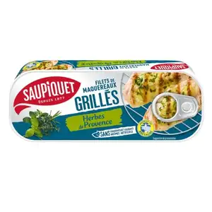Grilled Mackerel Fillets with Provence Herbs - Saupiquet
