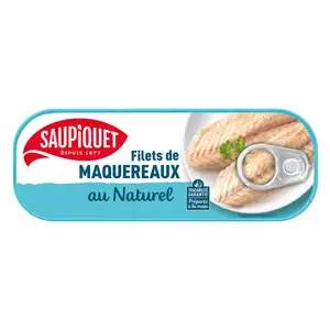 Mackerel Filets in Brine - Saupiquet