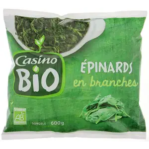 Organic Whole Leaf Spinach - Casino