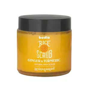 Body Rice Scrub - Ginger & Turmeric - Bodia