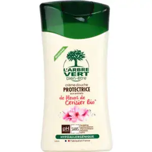 Organic Cherry Blossom Shower Cream - L'Arbre Vert
