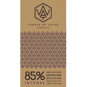 85% Intense Dark Chocolate - Wat Chocolate
