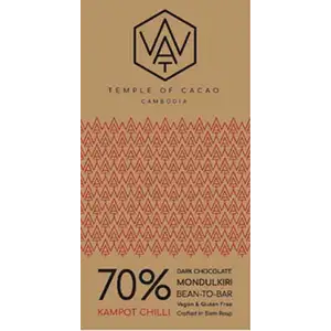 70% Bird Chilli Dark Chocolate - Wat Chocolate