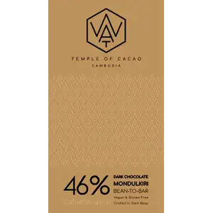 46% Cashew Mylk Dark Chocolate - Wat Chocolate