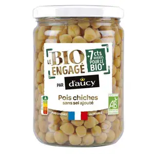 Organic Chick Peas - D'Aucy