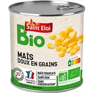 Organic Sweet Corn Kernels - Saint Eloi