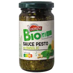 Organic Basil Pesto Sauce - Fiorini
