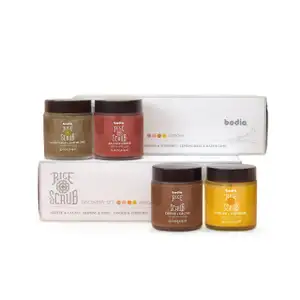 Body Scrub - 4 Mini Rice Scrub - Bodia