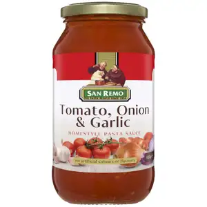 Tomato, Onion & Garlic Homestyle Pasta Sauce - San Remo