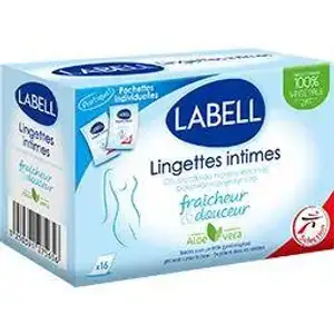 Aloe Vera Intimate Wipes - Labell