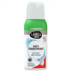 Compressed Sport Spray Deodorant For Men - Labell