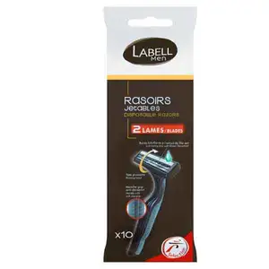 2-Blade Disposable Razor - Labell