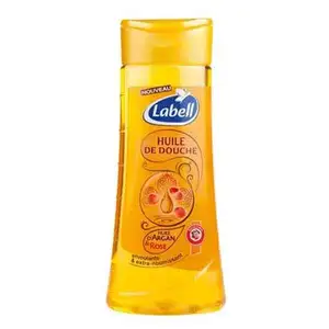 Shower Gel Moisturising Exfoliating Argan Oil & Rose - Labell