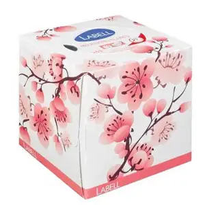 White Tissues Box - Labell