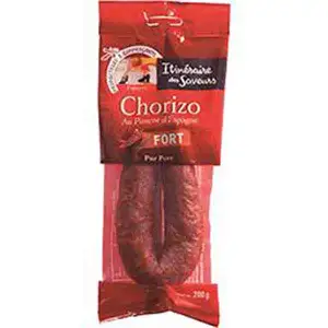 Strong Chorizo with Espelette Red Pepper - Itinéraire des Saveurs