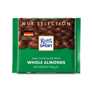 Milk Chocolate with Whole Almonds - Ritter Sport