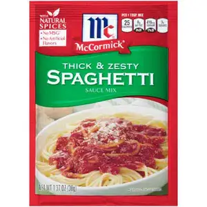 Thick & Zesty Spaghetti Sauce Mix - McCormick