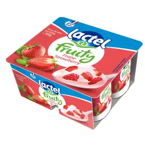 Fruity Strawberry Yogurt - Lactel