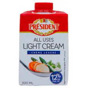 គ្រីមមានជាតិខ្លាញ់តិច ១៨%-President - Président