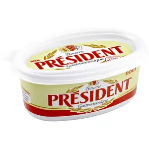 Unsalted Butter Dish - Président
