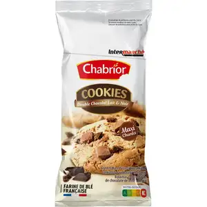Double Milk & Dark Chocolate Cookies - Chabrior