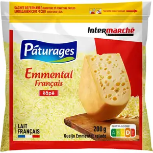 Shredded French Emmental - Pâturages