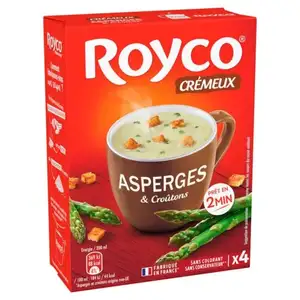 Asparagus & Croutons Soup - Royco