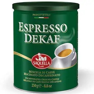 Espresso Decaffeinated Ground Coffee - Saquella