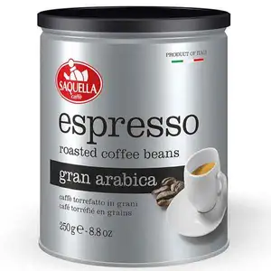 Espresso Arabica Roasted Coffee Beans - Saquella