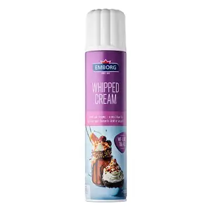 Whipped Spray Cream Sweetened - Emborg