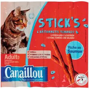 Salmon Stick for Adult Cat - Canaillou