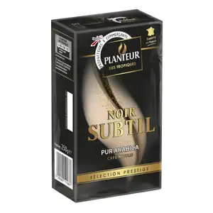 Black Subtil Ground Coffee - Planteur