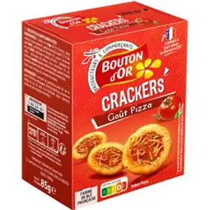 Pizza Cracker - Bouton d'Or