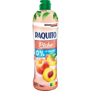 Peach Syrup Zero Sugar - Paquito