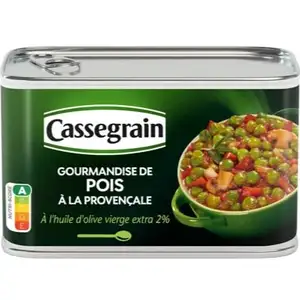 Peas Provencial Style - Cassegrain