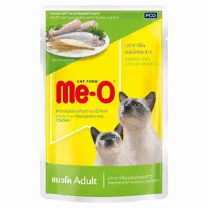 Adult Sardine with Chicken & Rice Pouch - Me-O