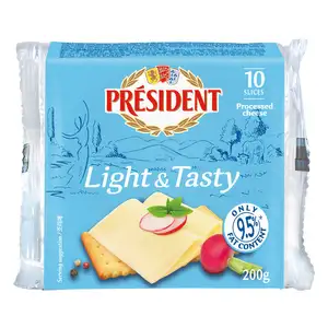 Light & Tasty Processed Cheese Slice - Président