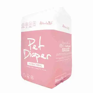 Pet Diaper Antibacterial Large Breed 12pcs - Altimate Pet
