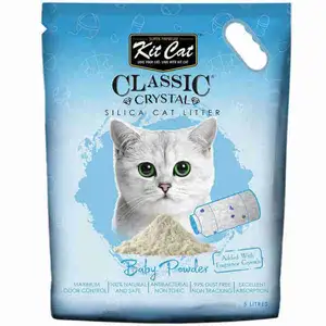 Cat Litter Baby Powder - Kit Cat Crystal - Pet Shop