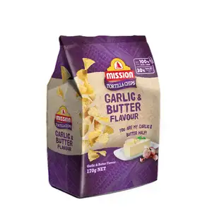 Garlic & Butter Tortilla Chips - Mission