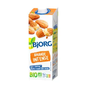 Organic Intense Almond Milk - Bjorg