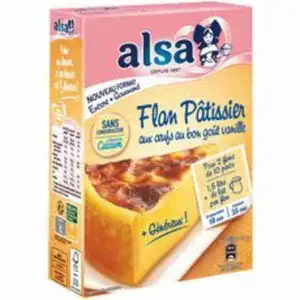 Vanilla Flavored Egg Custard Flan Mix - Alsa