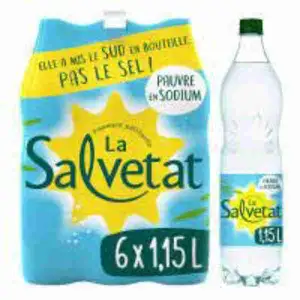 Natural Mineral Sparkling Water - La Salvetat