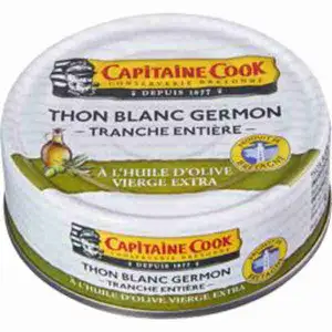 Albacore White Tuna in Extra Virgin Olive Oil - Capitaine Cook