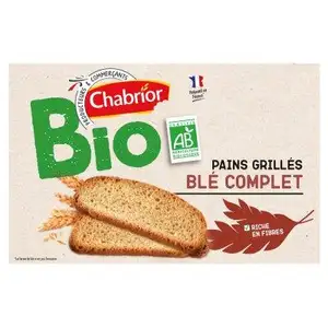 Organic Toast Whole Wheat - Chabrior - Chabrior