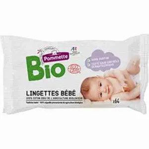Organic Baby Wipe - Pommette
