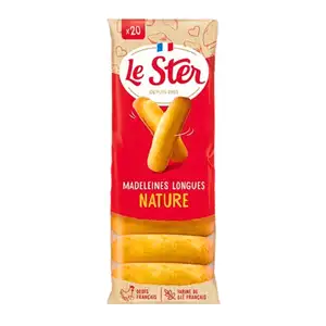 Long Madeleines Plain Recipe - Le Ster